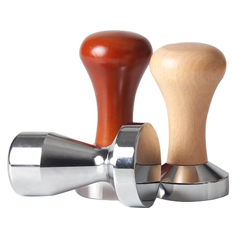 

Espresso Coffee Tamper, Stainless Steel Base