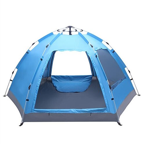 

3-4 Person Automatic Family Tent Instant Pop Up Waterproof for Camping Hiking Travel Outdoor Activities