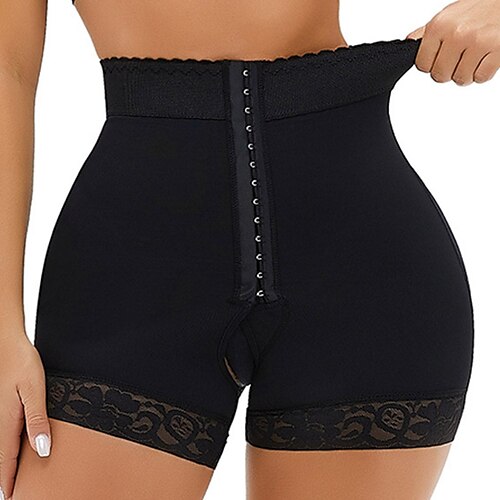 

Mulheres Curva Plus Size Renda Côr Sólida Sensual Outono Inverno Caqui Preto Tamanho grande L XL 2XL 3XL 4XL / Elastano / Tamanho Grande