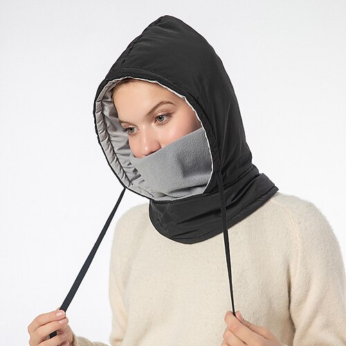

Women's Hat Winter Hats Black Beige Gray Outdoor Street Daily Fleece Pure Color Warm Breathable