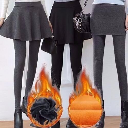 

Per donna Pantaloni in pile Collant Ghette Nero [pacchetto hip falso due 9] Grigio [gonna a pieghe finta due pezzi 8] Grigio [Borsa Hip Fake Due Pezzi 9] Vita alta Di tendenza Strada Giornaliero