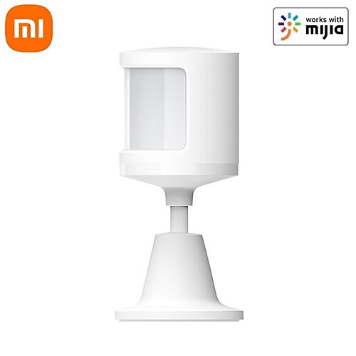 

Xiaomi Mi Smart Human Body Infrared Motion Sensor 2 Sensitive Ambient Light Dark Transducer Bracket Bluetooth Mesh Work With Mijia Mi Home APP