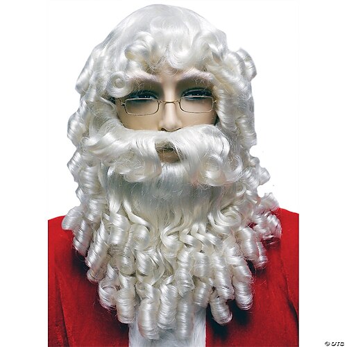 

Christmas Party wigs Santa Wig And Beard Set