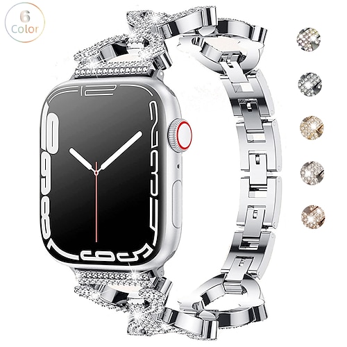 

1PC Smart Watch Band Compatible with Apple iWatch 38/40/41mm 42/44/45/49mm Metal Adjustable Breathable Quick Release Metal Band for iWatch Smartwatch Strap Wristband for Series 8/7/6/5/4/3/2/1 / SE