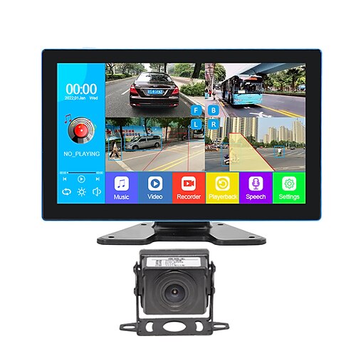 

LCD Digital Screen 1080p 1/4 inch color CMOS Wired 170 Degree 10.1 inch Car Rear View Kit LCD Screen / Brightness adjustment / AHD for Car / Bus Reversing camera