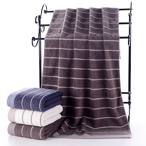 

Jacquard Bath Towels for Bathroom 100% Turkish Cotton Ultra Soft, Highly Absorbent Large Bath Towel, Premium Quality Hotel Towel Shower Towels 1PC