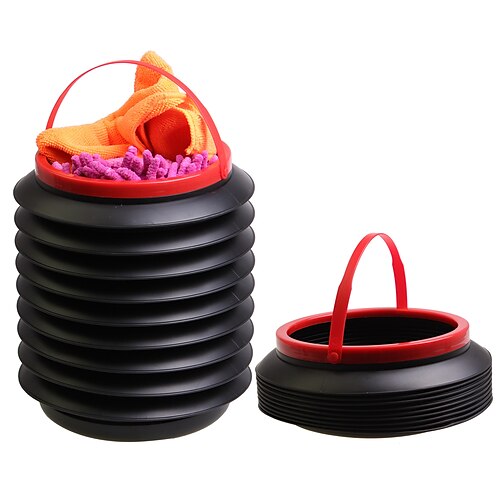 

multifunctional telescopic bucket creative folding storage bucket umbrella bucket trash can