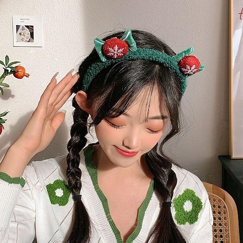 

1PC Christmas Headband Ornaments Christmas Antlers Costume Headwear Decoration Assorted Styles Christmas Party Gifts for Christmas Holiday Party