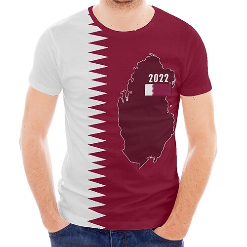 

Men's T shirt Tee Big and Tall Color Block Crew Neck Short Sleeve Summer Sports Designer Casual Outdoor Street Tops / Cotton / Cotton