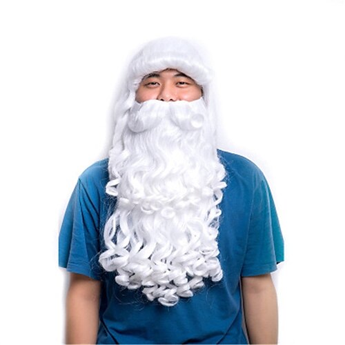 

Christmas Party wigs Santa Wig And Beard Set