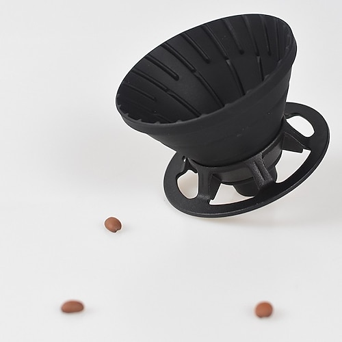 

Outdoor camping silicone folding filter cup portable coffee filter cup v60 cake coffee filter smart cup