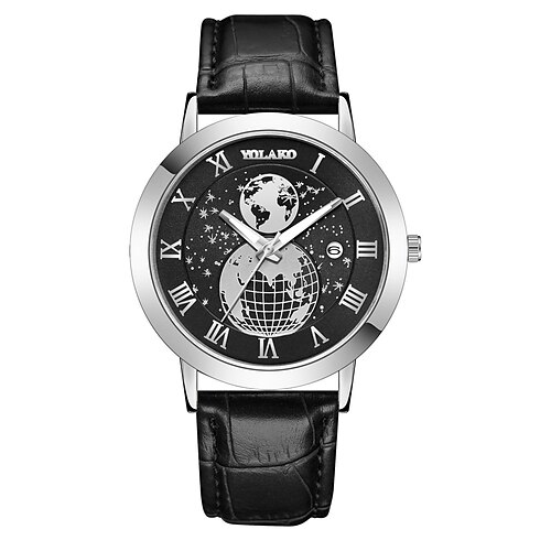 

Quartz Watch for Men Analog Quartz Sexy Stylish Casual Calendar Alloy PU Leather Creative / One Year