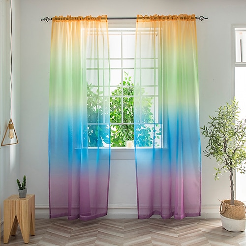 

Abstract Sheer Curtains Shades Window Treatment Collection(DrapesSheer) Sheer Bedroom Curtains