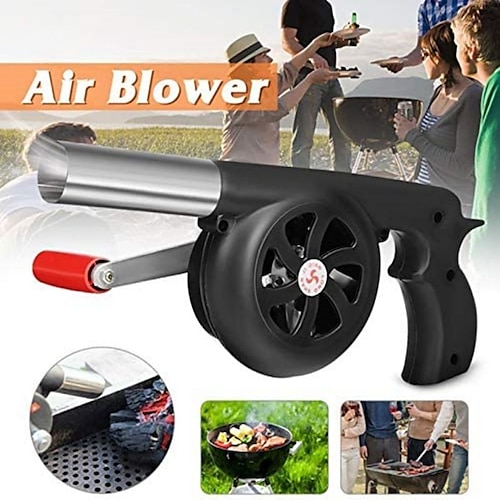 

Outdoor Hand-cranked Combustion Blower Barbecue Picnic Camping Fire Tool