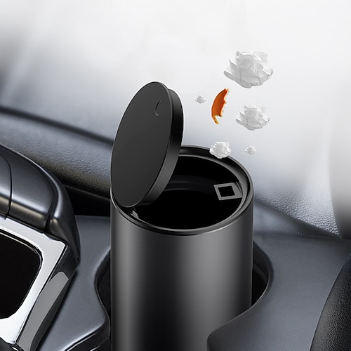 

trash can in the car trash bag mini creative multi-function storage car supplies daquan