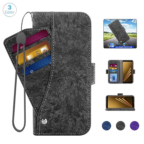 

Phone Case For Samsung Galaxy Flip Z Fold 4 Z Fold 3 Z Fold 2 Bumper Frame Magnetic Full Body Protective Solid Colored PU Leather