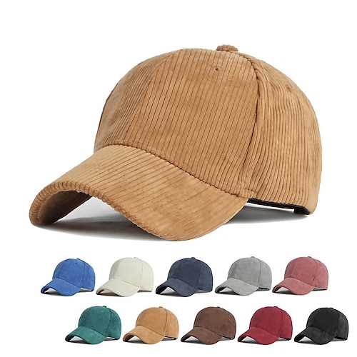 

Men's Hat Baseball Cap Green Black Blue Street Dailywear Weekend Two tone Pure Color Portable Comfort Fashion