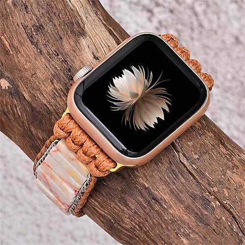 

1PC Smart Watch Band Compatible with Apple iWatch 38/40/41mm 42/44/45/49mm Fabric Handmade Adjustable Breathable Handmade Braided Rope for iWatch Smartwatch Strap Wristband for Series 8/7/6/5/4/3/2/1