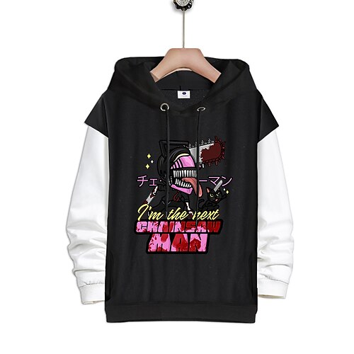 

Inspired by Chainsaw Man Denji Hoodie Cartoon Manga Anime Graphic Hoodie For Men's Women's Unisex Adults' Hot Stamping 100% Polyester