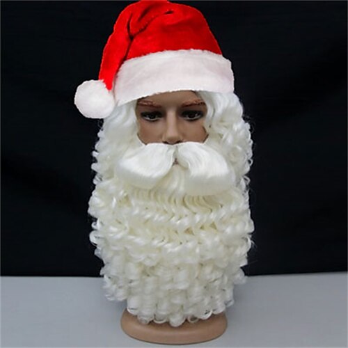 

Christmas Party wigs Father Christmas Wig Beard & Moustache Set