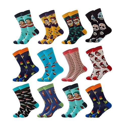 

Unisex Crew Socks Work Daily Holiday Animal Patterned Polyester Cotton Simple Casual Lolita Casual Cute Casual / Daily 1 Pair