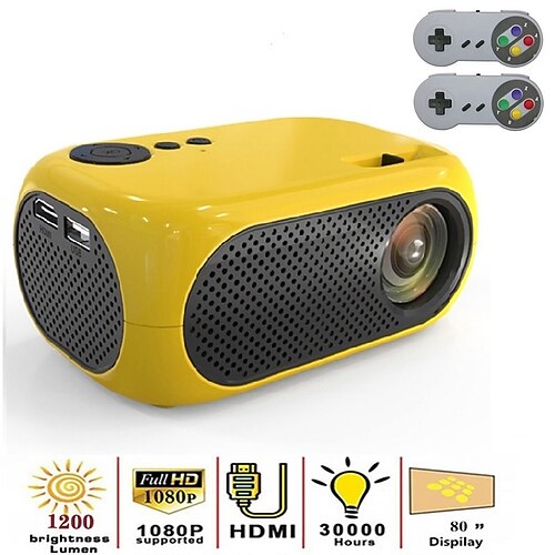 

Mini Projector Support Full Original 1080P HD 480P for Android Phone TV Compact Portable 120 inches Video Beamer 368857mm Mobile Phone TVs Power World Cup Christmas Gift