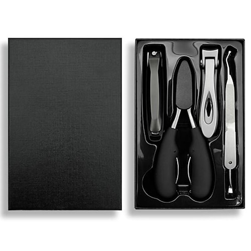 

5Pcs/Set Stainless Steel Inlaid Armor Set Dead Leather Pliers Big Mouth Nail Clipper Beauty Nail Tool Olecranon Pliers Toe Trim