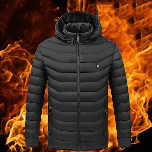 

Women's Winter Jacket Winter Coat Parka Warm Breathable Outdoor Daily Wear Vacation Going out Zipper Pocket Zipper Hoodie Casual Lady Comfortable Solid Color Regular Fit Outerwear Long Sleeve Winter