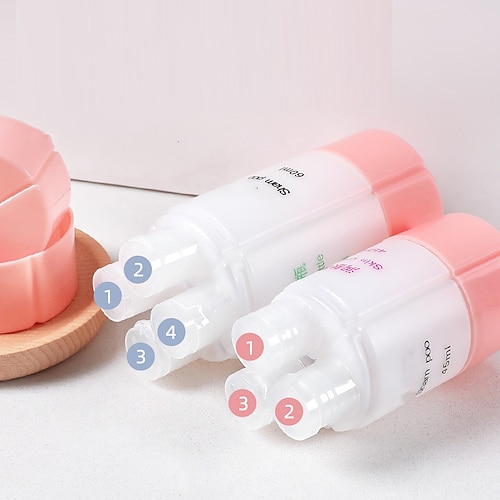 

Travel Sub-bottling Cosmetic Four-in-one Travel Portable Set Shampoo Shower Gel Creative Empty Bottle(2pcs)