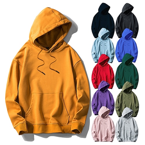 

Men's Hiking Sweatshirt Pullover Hoodie Sweatshirt Long Sleeve Crew Neck Top Outdoor Thermal Warm Windproof Warm Breathable Winter Purple Yellow Rosy Pink Hunting Fishing Climbing / Lightweight