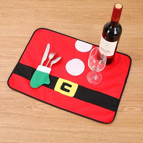 

Christmas Table Mat Hot Sale Aliexpress Belt Buckle Simple Table Mat Christmas Home Table Mat