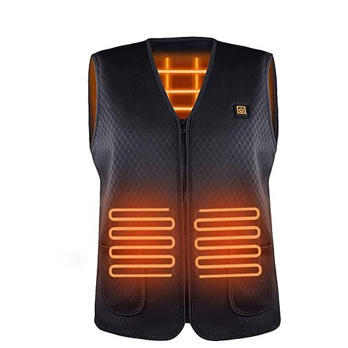 

Heating Vest Winter Men's Casual Vest Charging and Heating USB Interface Intelligent Constant Temperature Heating Vest