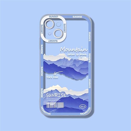 

Phone Case For Apple Classic Series iPhone 14 Pro Max 13 12 11 Pro Max Mini X XR XS 8 7 Plus Bumper Frame Magnetic Full Body Protective Scenery TPU