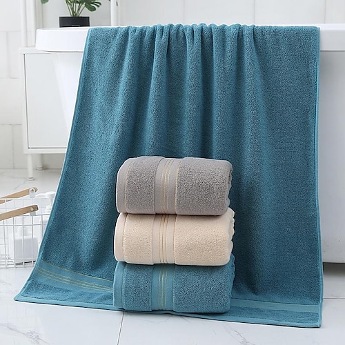 

Thickened Bath Towels for Bathroom,100% Turkish Cotton Ultra Soft Bath Sheets, Highly Absorbent Large Bath Towel, Premium Quality Shower Towel 1PC