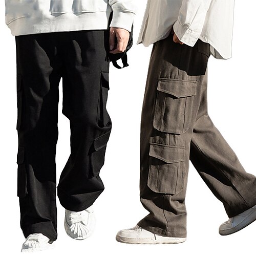 

Men's Cargo Pants Hiking Pants Trousers Work Pants Summer Outdoor Windproof Breathable Quick Dry Lightweight Pants / Trousers Bottoms Black Beige Cotton Yoga Hunting Fishing S M L XL 2XL