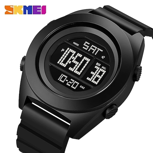 

SKMEI Outdoor Military Countdown Sport Watches For Men Japan Digital Movement 5Bar Waterproof LED Electronic Wristwatch