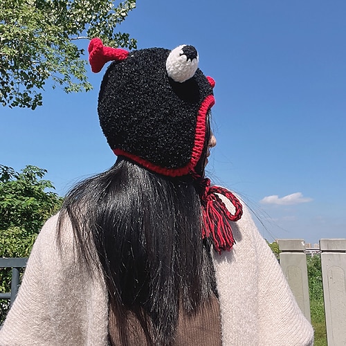 

Women's Slouchy Beanie Hat Home Halloween Daily Fashion Knitting Cute Casual Casual / Daily 1 pcs