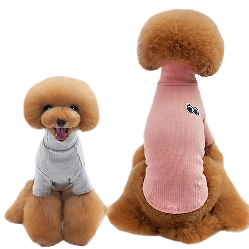 

Dog Clothes Pet Clothes Fadou Teddy Clothes Two Legs Solid T-shirt