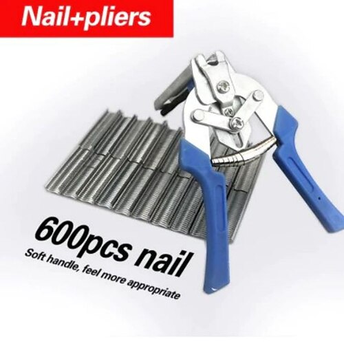 

M-type Nail Pliers Cage Pliers Loose Nail Pliers Repair Cage Pliers Clamping Pliers Chicken Cage Pliers Rabbit Cage Repair Pliers Binding Cage Pliers