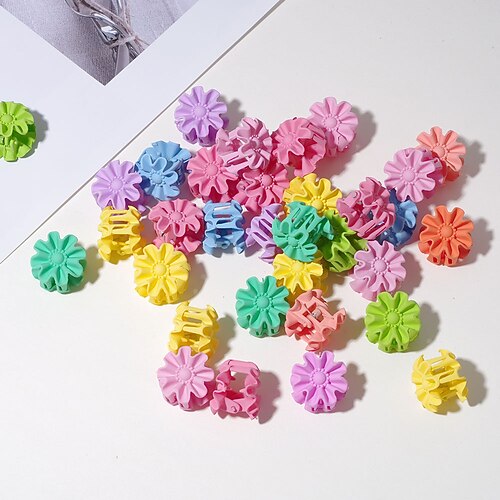 

10pcs Toddler Girls' Active / Sweet Daily Floral Floral Style Hair Accessories Colorful