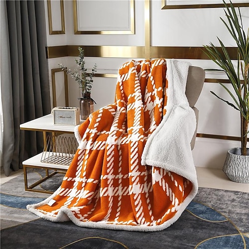 

Jacquard Sherpa Fleece Blanket,Soft Cozy Plush Fluffy Flannel Thick Blanket,Christmas Blanket Winter Warm Throw Blankets for Couch,Sofa,Bed