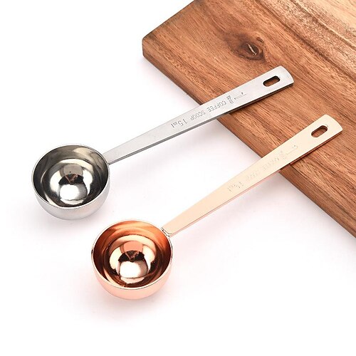 

Stainless Steel Tablespoon Measuring Coffee Scoop Spoon