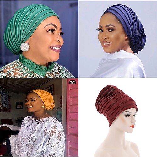 

Women's Muslim Hijab Home Daily Holiday Solid / Plain Color Polyester Casual Casual / Daily 1 pcs