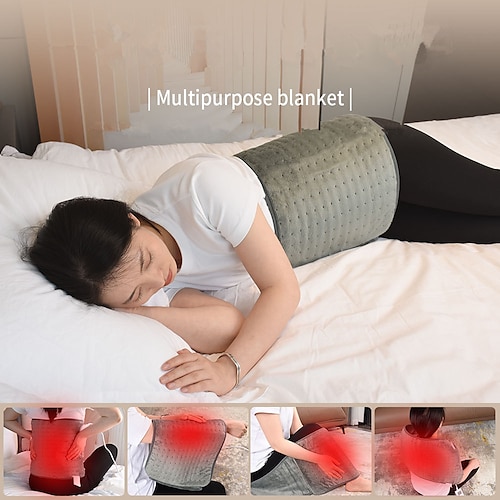 

Waist Warm Electric Blanket Washable Winter Warmer Electric Heating Pad for Shoulder Neck Back Spine Leg Pain Relief