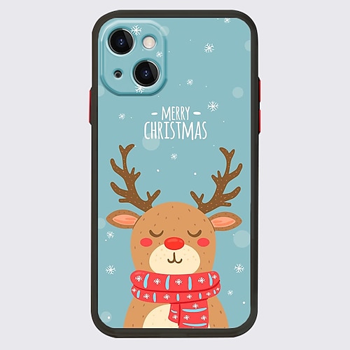 

Christmas Phone Case For Apple iPhone 14 Pro Max 13 12 11 Pro Max Mini X XR XS 8 7 Plus Unique Design Protective Case Transparent Pattern Dustproof Back Cover TPU