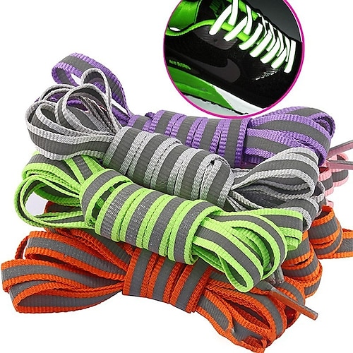 

Men's Polyester Shoelace Decoration Correction Daily / Vacation Dark Yellow / Green / Purple / Rosy Pink 1 Pair All Seasons