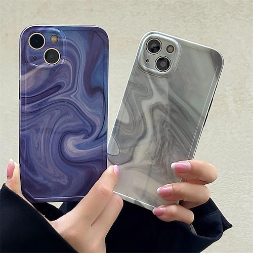 

telefon Etui Til Apple Bagcover iPhone 14 Pro Max 14 Plus 13 12 11 Pro Max Mini SE Helkropsbeskyttelse Støvsikker Anti-rids Farvegradient TPU