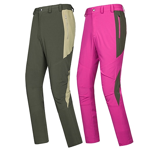 

Women's Sweatpants Hiking Pants Trousers Outdoor Waterproof Windproof Breathable Quick Dry Pants / Trousers Lake blue Rose Red Camping / Hiking Hunting Ski / Snowboard M L XL 2XL 3XL / Lightweight