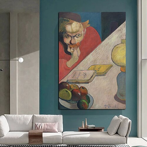 

Handmade Hand Painted Oil Painting Canvas Wall Art Abstract Famous Paul Gauguin Carving Home Decoration Decor Rolled Canvas No Frame Unstretched