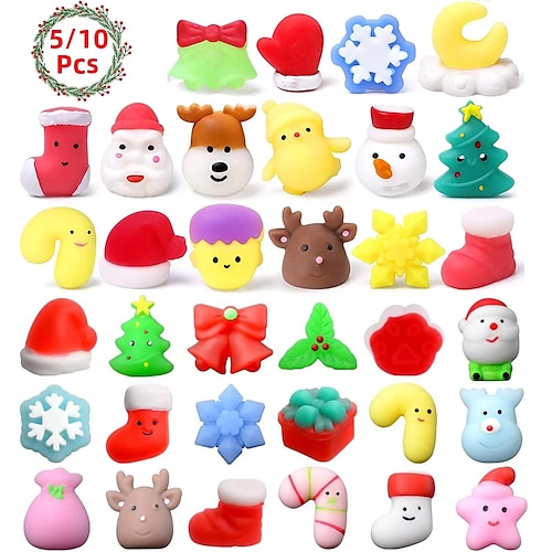 

20PCS Squishies Mochi Anima Squishy Toys For Kids Antistress Ball Squeeze Party Favors Stress Relief Toys Christmas Gifts Party For Birthday